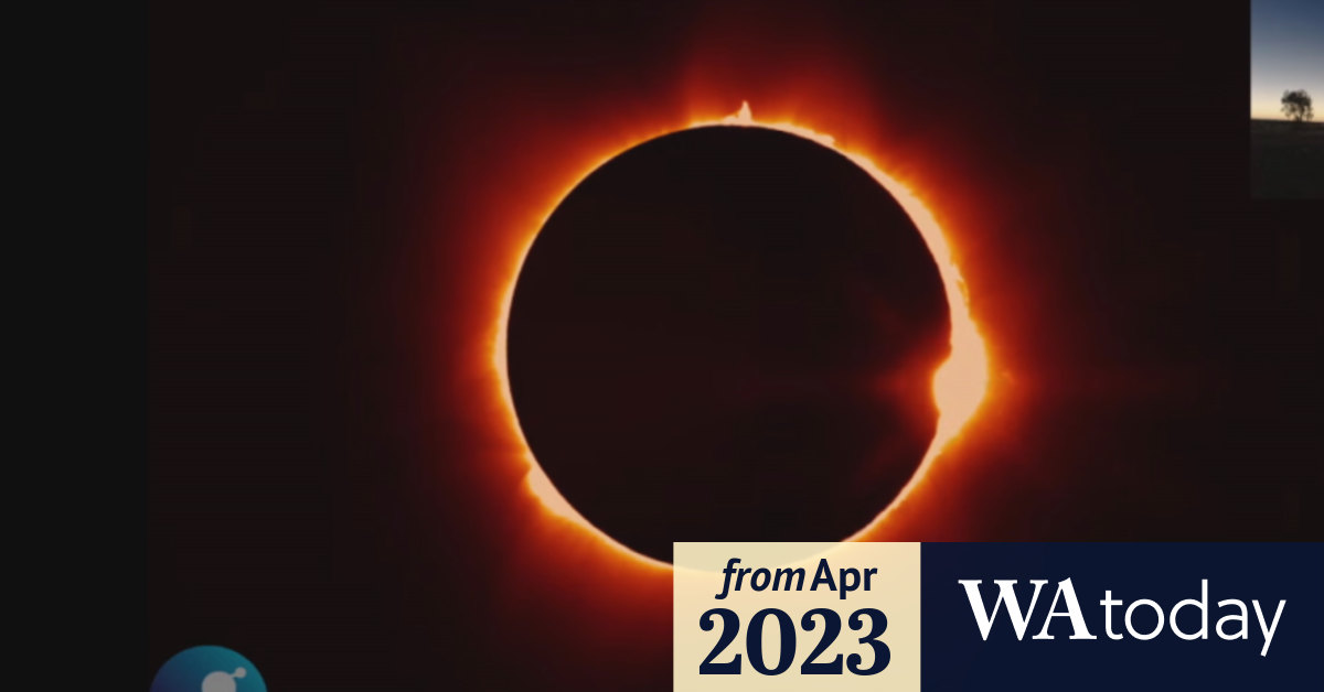 Solar eclipse Exmouth Thousands thrilled as moon blocks sun in WA